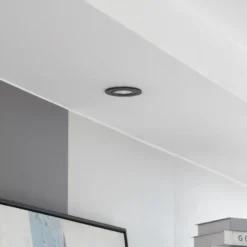 Arcchio downlight LED Jyra, negro, 3.000K