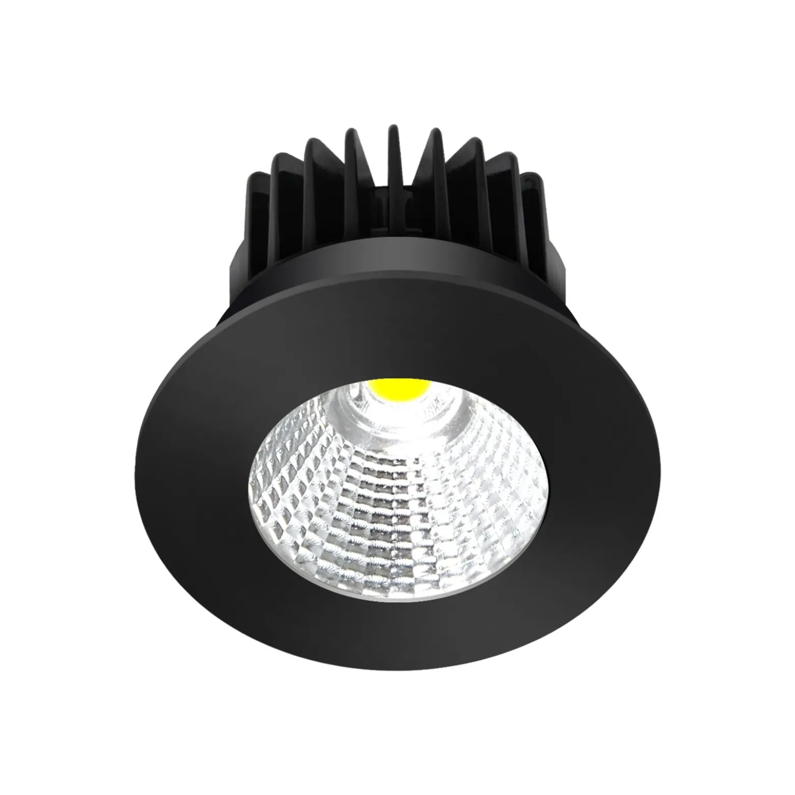 Arcchio downlight LED Lirin, negro, 3.000K