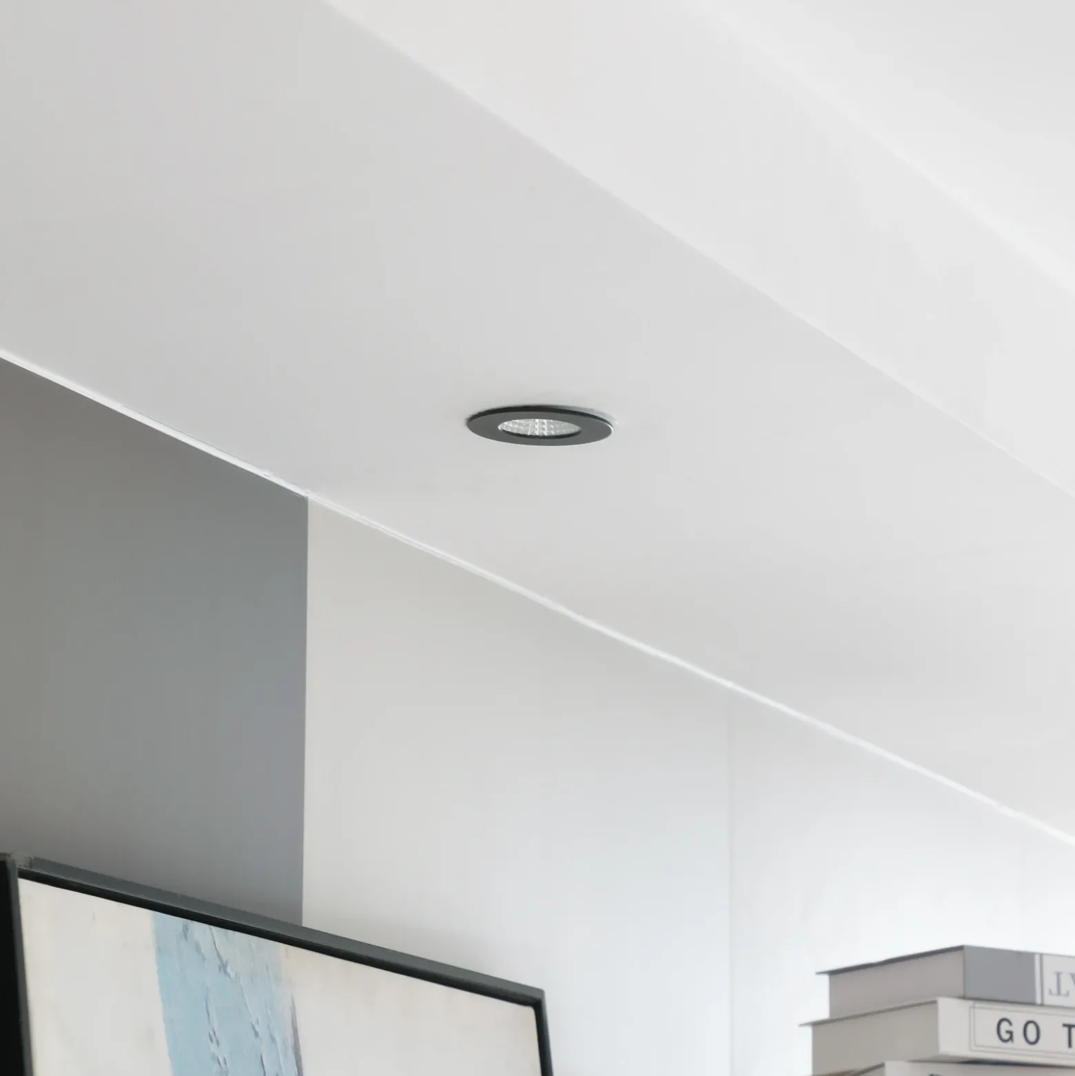 Arcchio downlight LED Lirin, negro, 3.000K