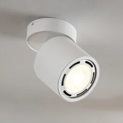 Arcchio Downlight Mabel, Ø12cm, blanco, orientable, GU10