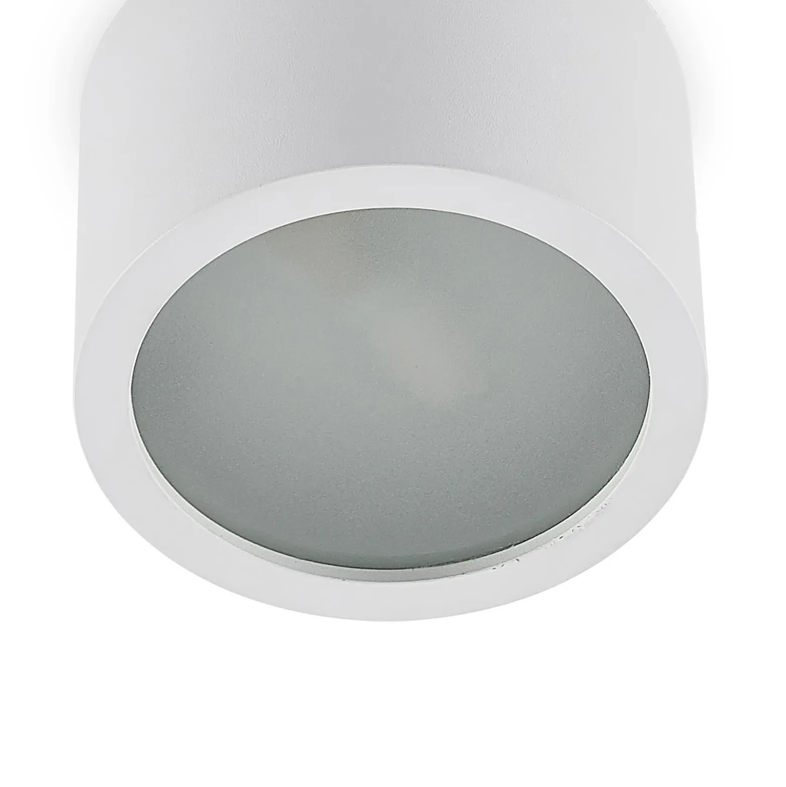 Arcchio downlight Nieva, G9, blanco, redondo, Ø 10cm, metal