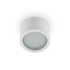 Arcchio downlight Nieva, GX53, blanco, redondo, Ø 10cm, metal