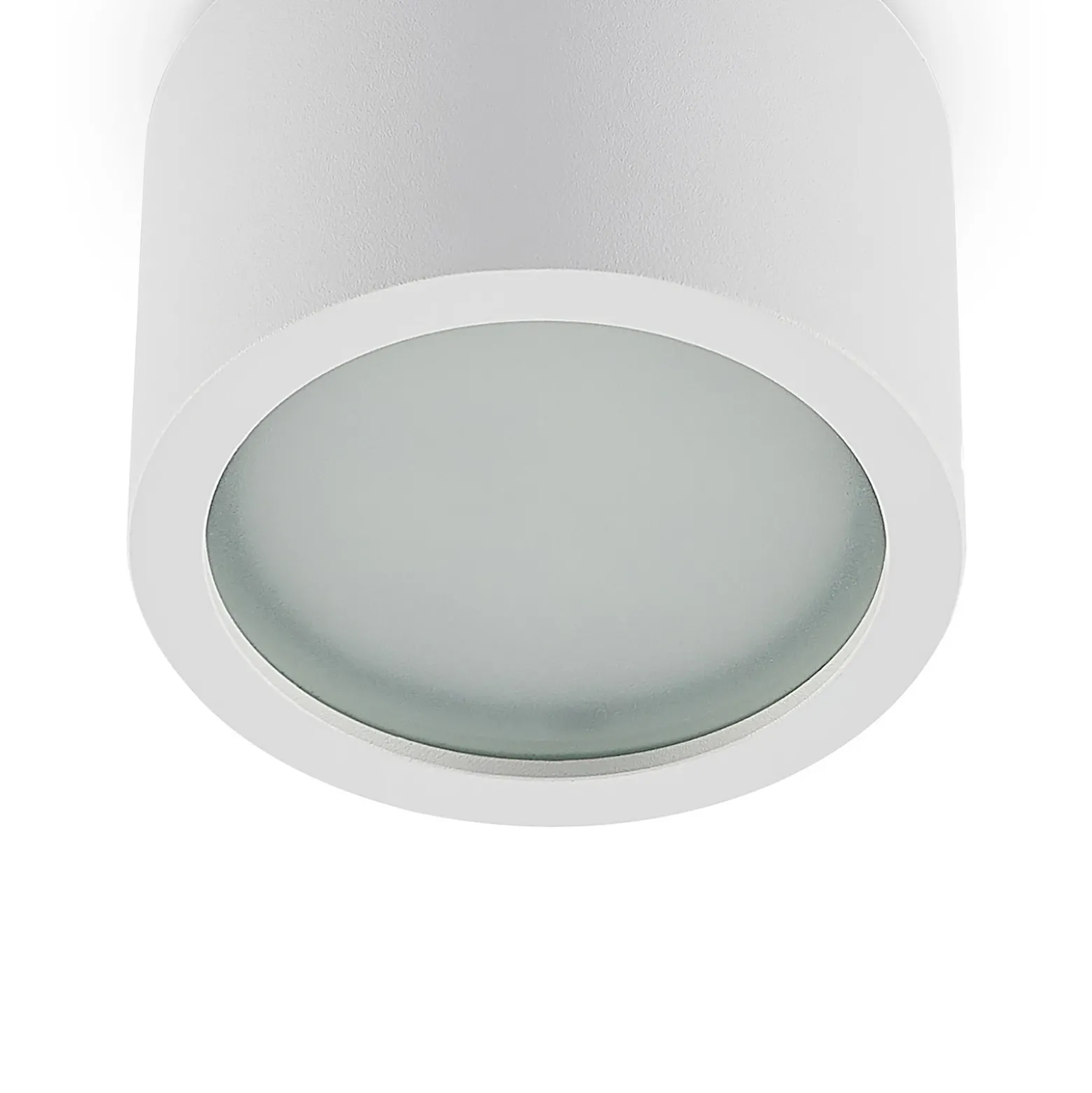 Arcchio downlight Nieva, GX53, blanco, redondo, Ø 10cm, metal