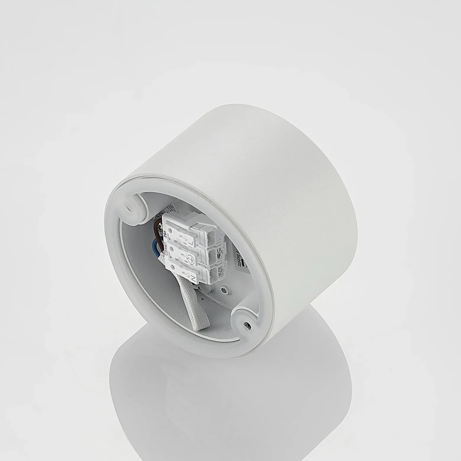 Arcchio downlight Nieva, GX53, blanco, redondo, Ø 10cm, metal