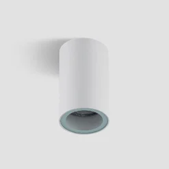 Arcchio downlight Olivir, blanco, metal, Ø 6cm, GU10, IP44
