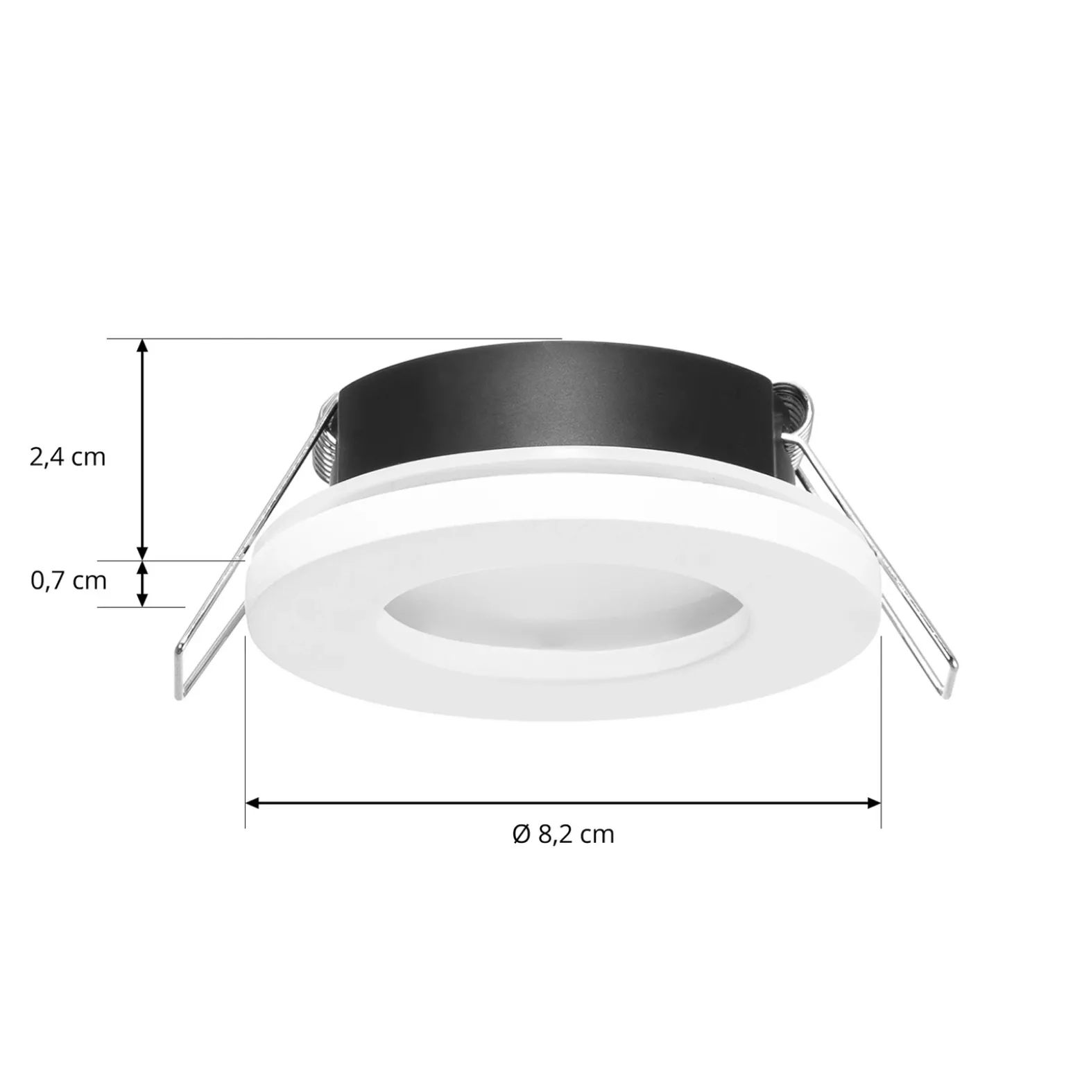 Arcchio downlight Sylvi blanco Ø 8,2 cm
