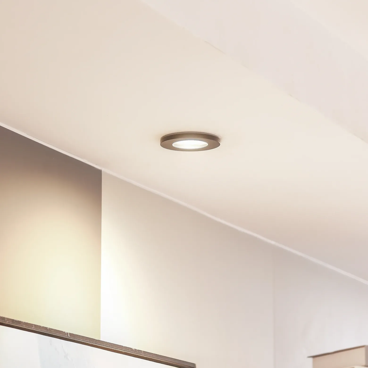 Arcchio downlight Sylvi negro Ø 8,2 cm