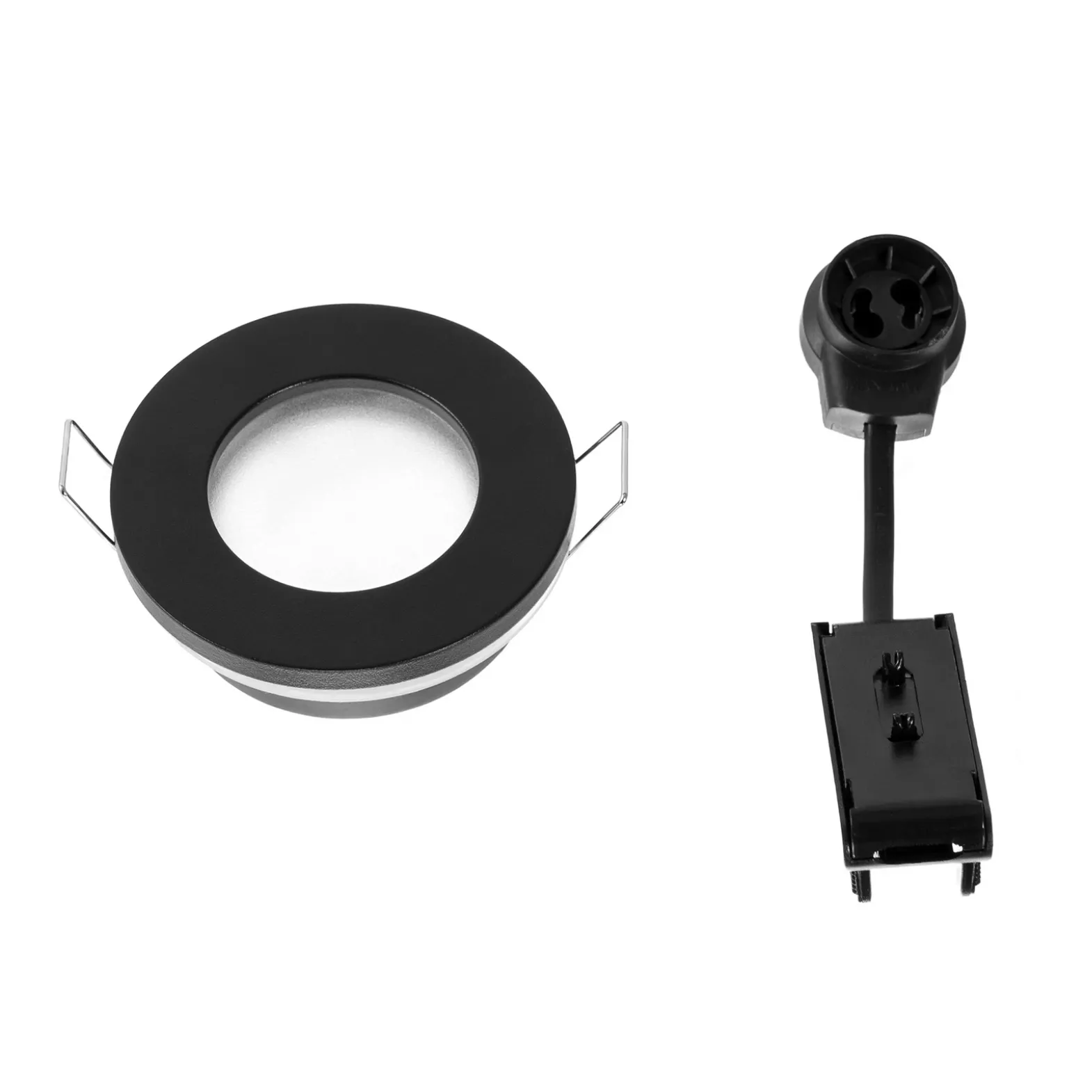 Arcchio downlight Sylvi negro Ø 8,2 cm
