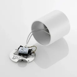Arcchio downlight Walza, blanco, metal, Ø 9,3cm, GU10