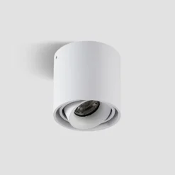 Arcchio downlight Walza, blanco, metal, Ø 9,3cm, GU10
