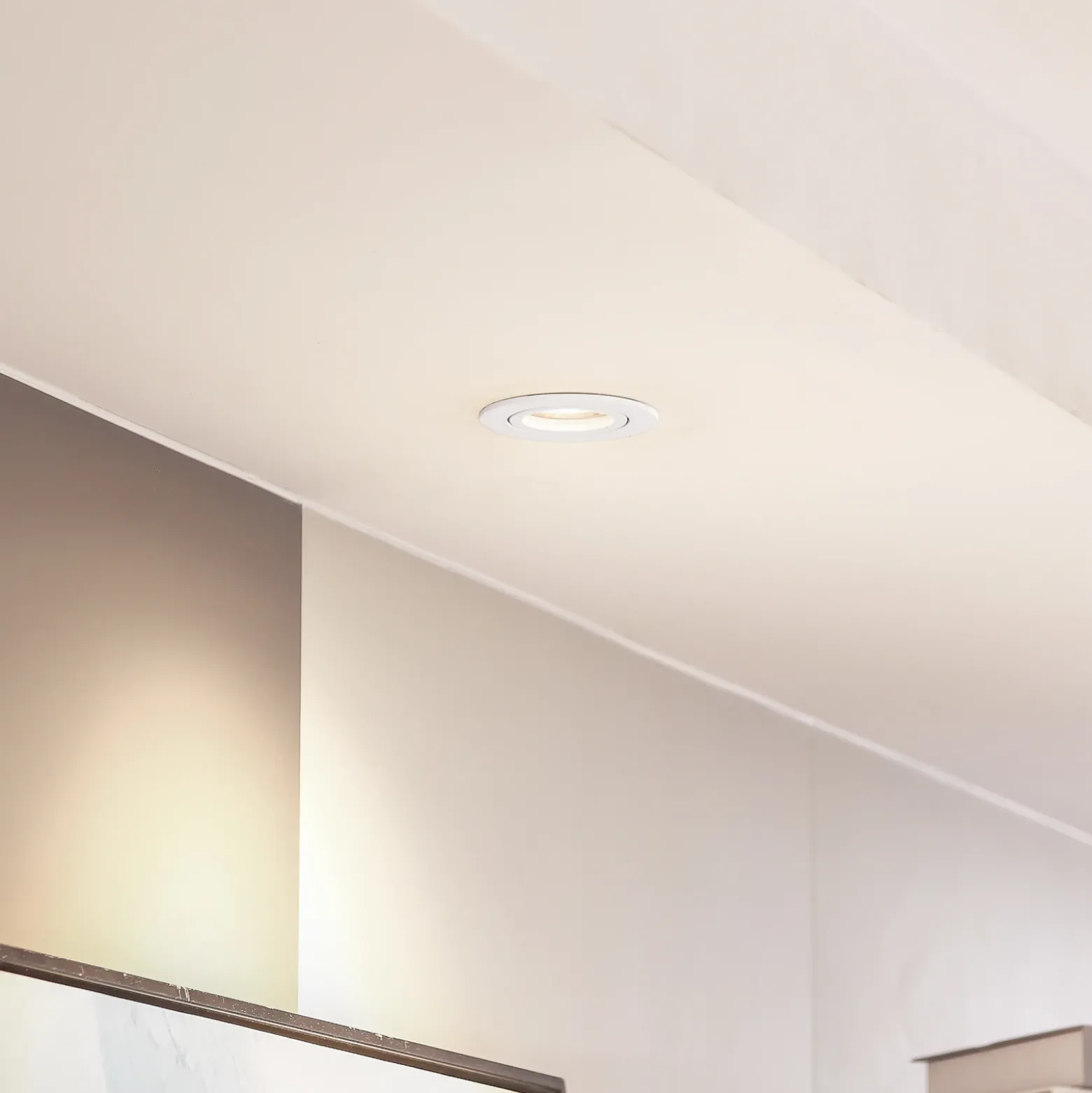 Arcchio downlight Zyron, blanco, Ø 8,2 cm
