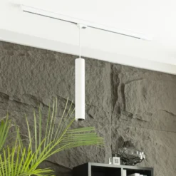 Arcchio Ejona LED colgante para carril blanco 6/40cm