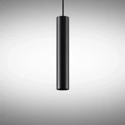 Arcchio Ejona lámpara colgante, altura 35 cm, negro, aluminio