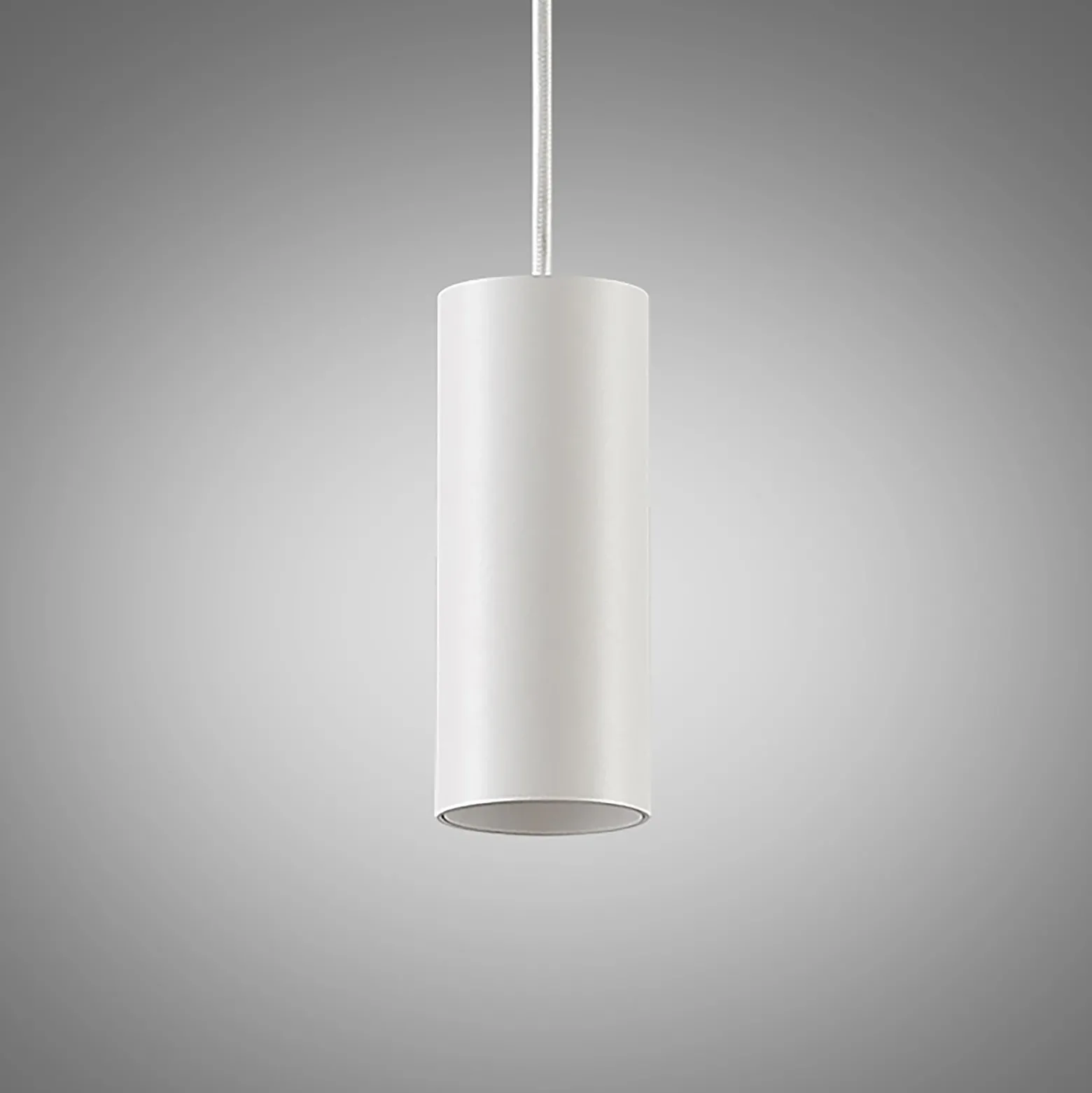 Arcchio Ejona lámpara colgante, altura 15 cm, blanco, aluminio