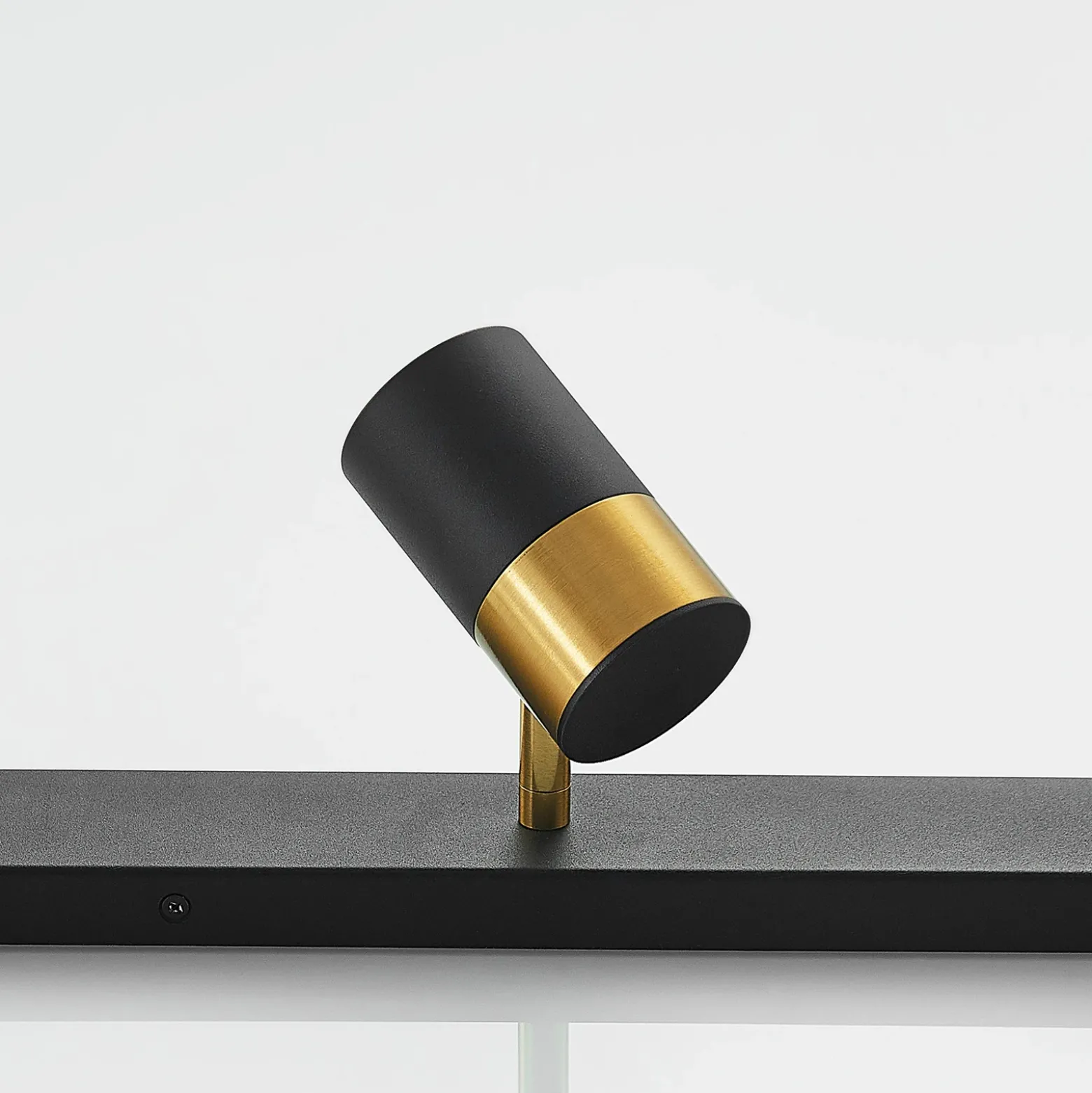Arcchio Evaro foco, anillo de oro detrás, 5 luces