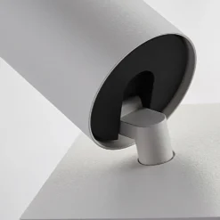 Arcchio Foco Brinja, blanco, angular, Ø 6 cm, 1 luz, GU10