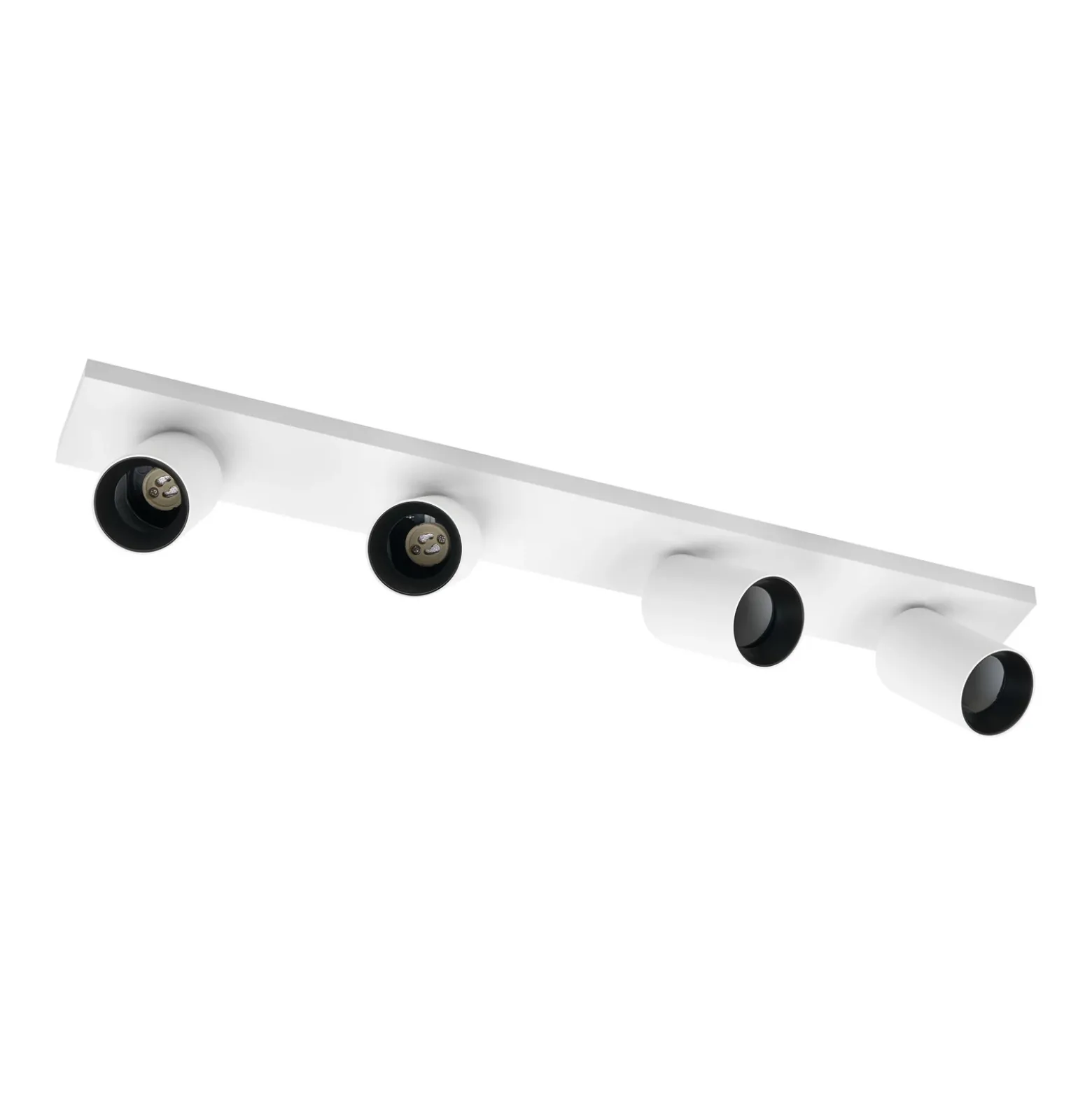 Arcchio Foco Brinja, blanco, angular, Ø 7 cm, 4 luces, GU10