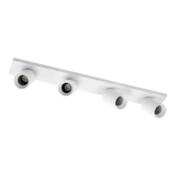 Arcchio Foco Brinja, blanco, angular, Ø 7 cm, 4 luces, GU10