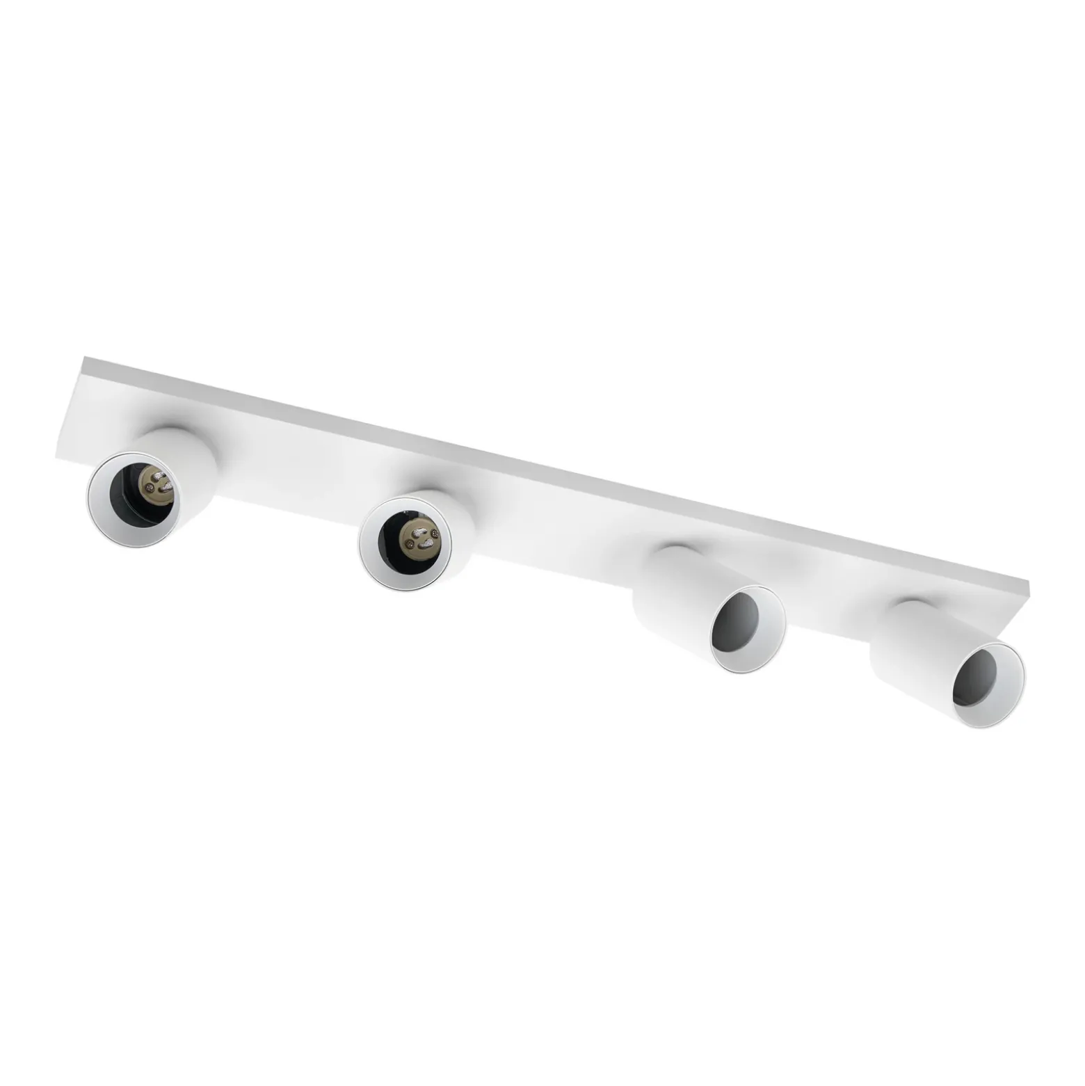 Arcchio Foco Brinja, blanco, angular, Ø 7 cm, 4 luces, GU10