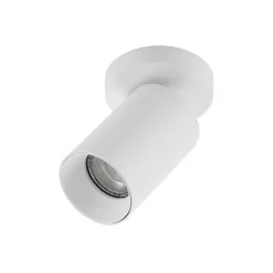 Arcchio Foco Brinja, blanco, redondo, 12 cm de alto, Ø 6 cm