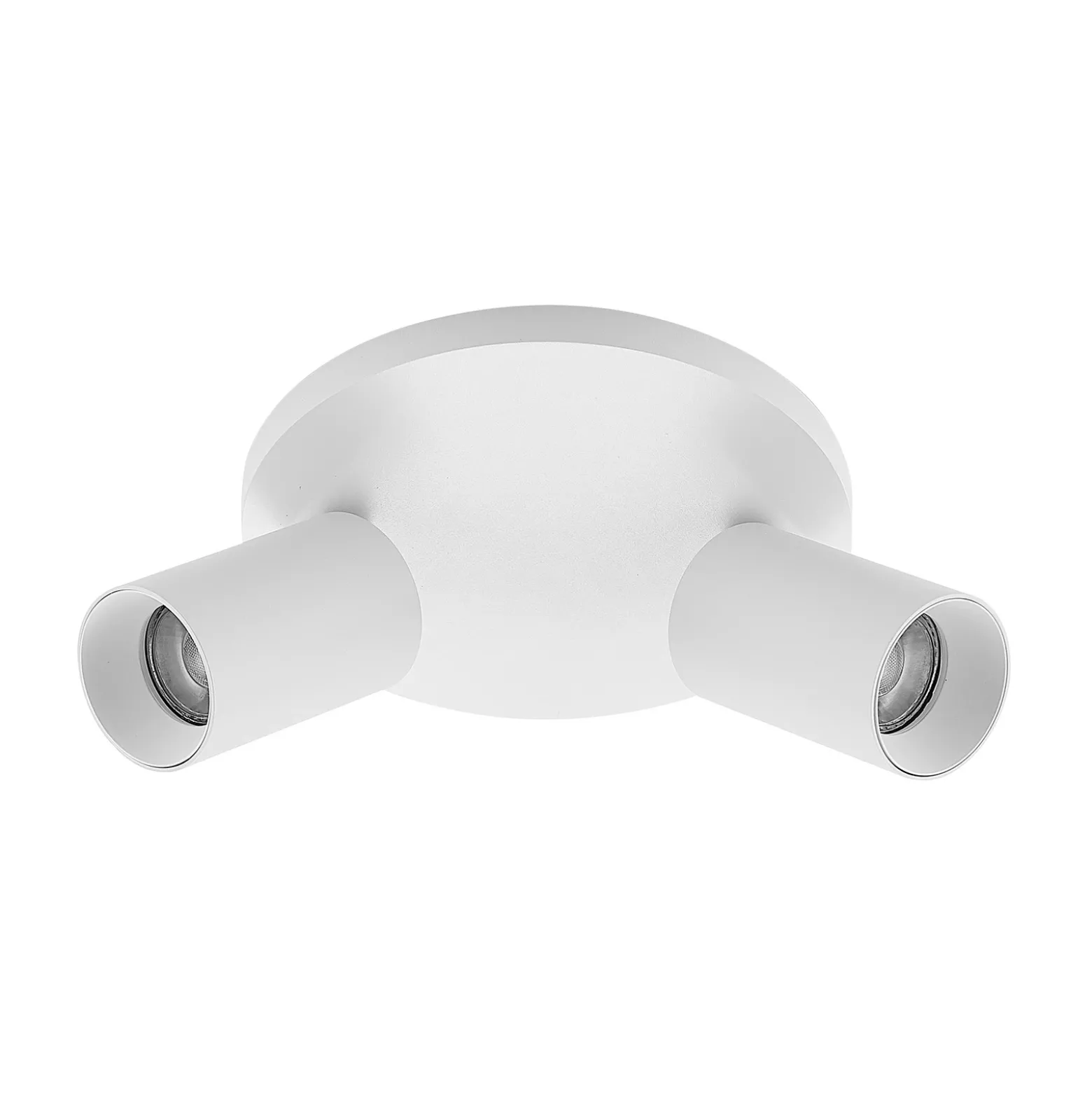 Arcchio Foco Brinja, blanco, redondo, Ø 6 cm, 2 luces, GU10