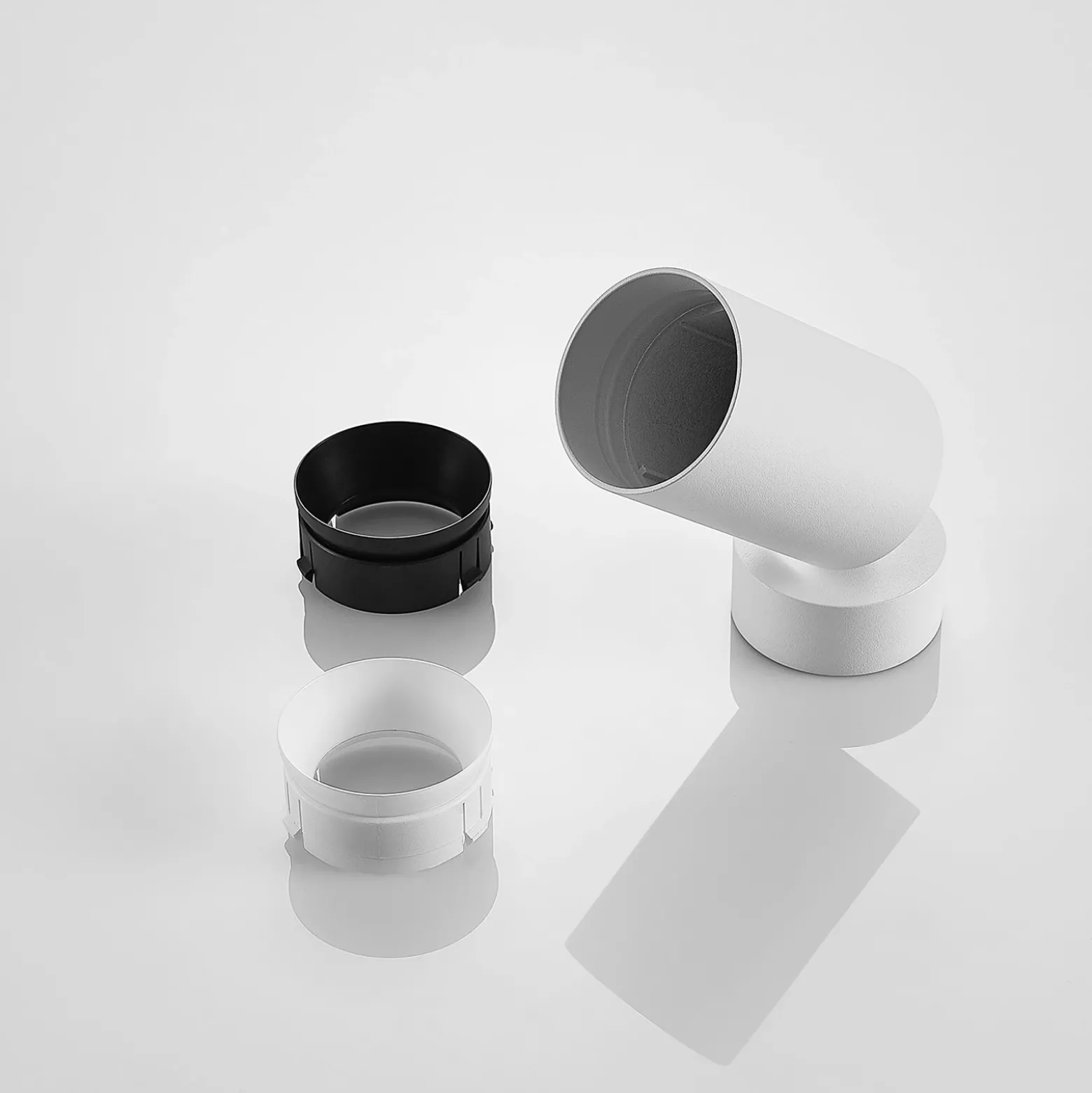 Arcchio foco Brinja, juego de 3, blanco, redondo, Ø 6 cm, GU10