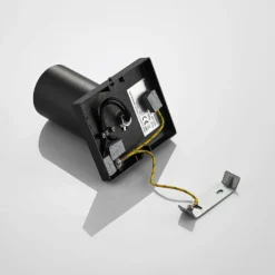 Arcchio Foco Brinja, negro, angular, Ø 6 cm, 1 luz, GU10