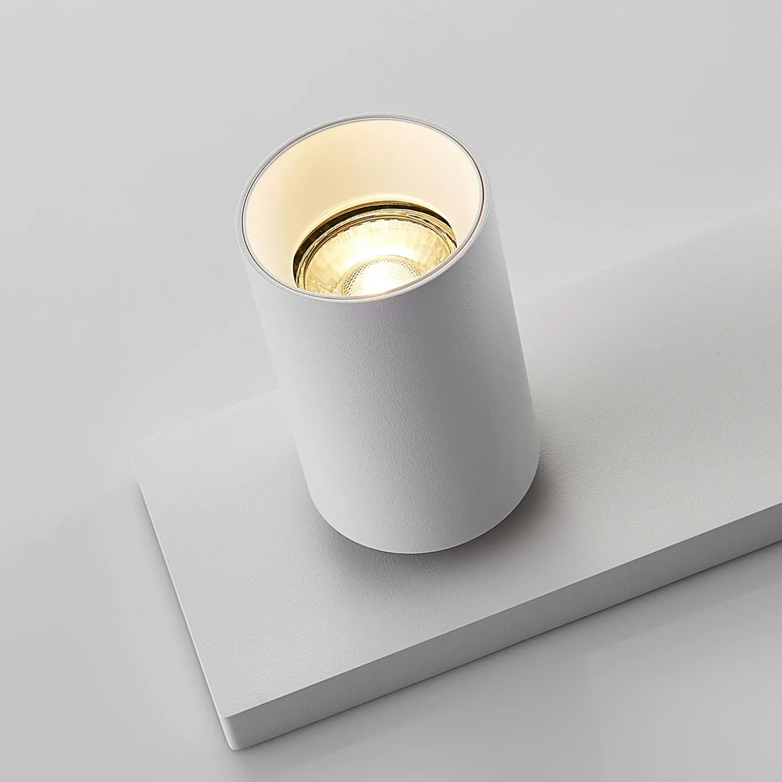 Arcchio foco Brinja, set de 2, blanco, angular, 3 luces, GU10