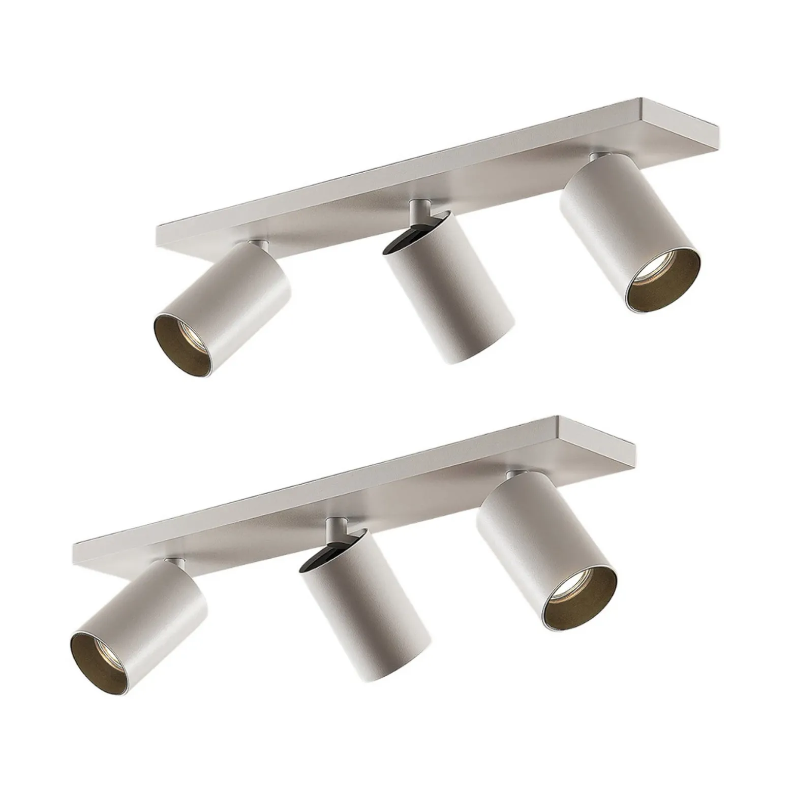 Arcchio foco Brinja, set de 2, blanco, angular, 3 luces, GU10