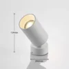 Arcchio foco Brinja, set de 2, blanco, redondo, Ø 6 cm, GU10