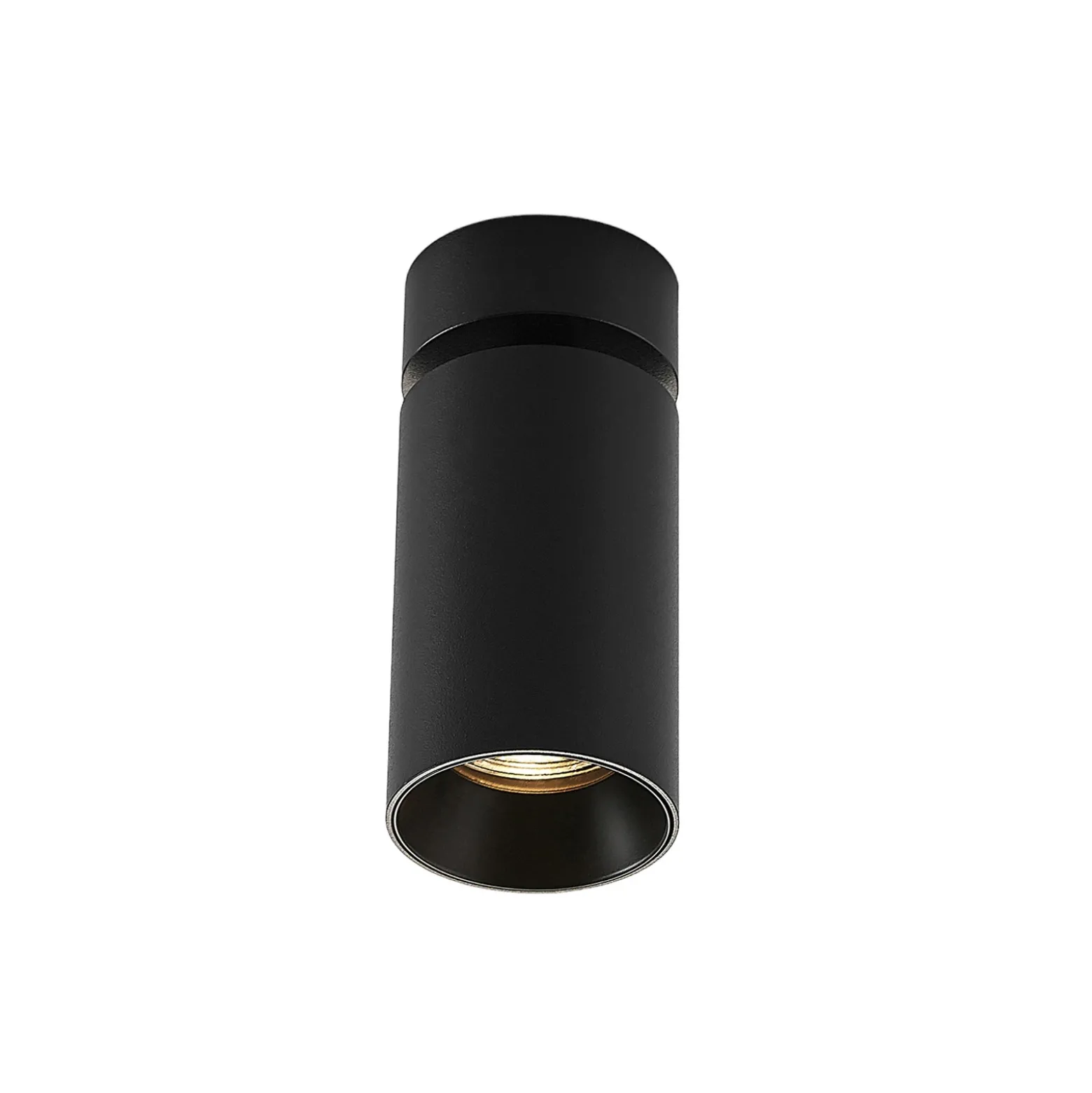 Arcchio foco Brinja, set de 4, negro, redondo, Ø 6cm, GU10