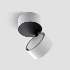 Arcchio Foco downlight LED Rotari, blanco, 1 luz, 1987 lm