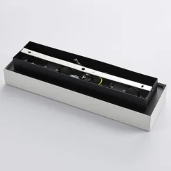 Arcchio foco Vince, 47 cm, 4 luces, blanco/cromo, GU10