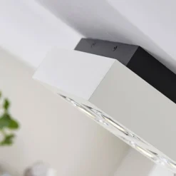 Arcchio foco Vince, 25 x 25 cm, 4 luces, blanco/cromo, GU10