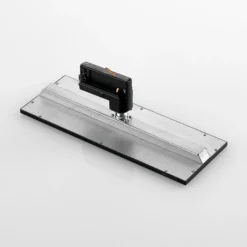 Arcchio Hairis panel LED trifásico, 30 cm, negro, 4000 K