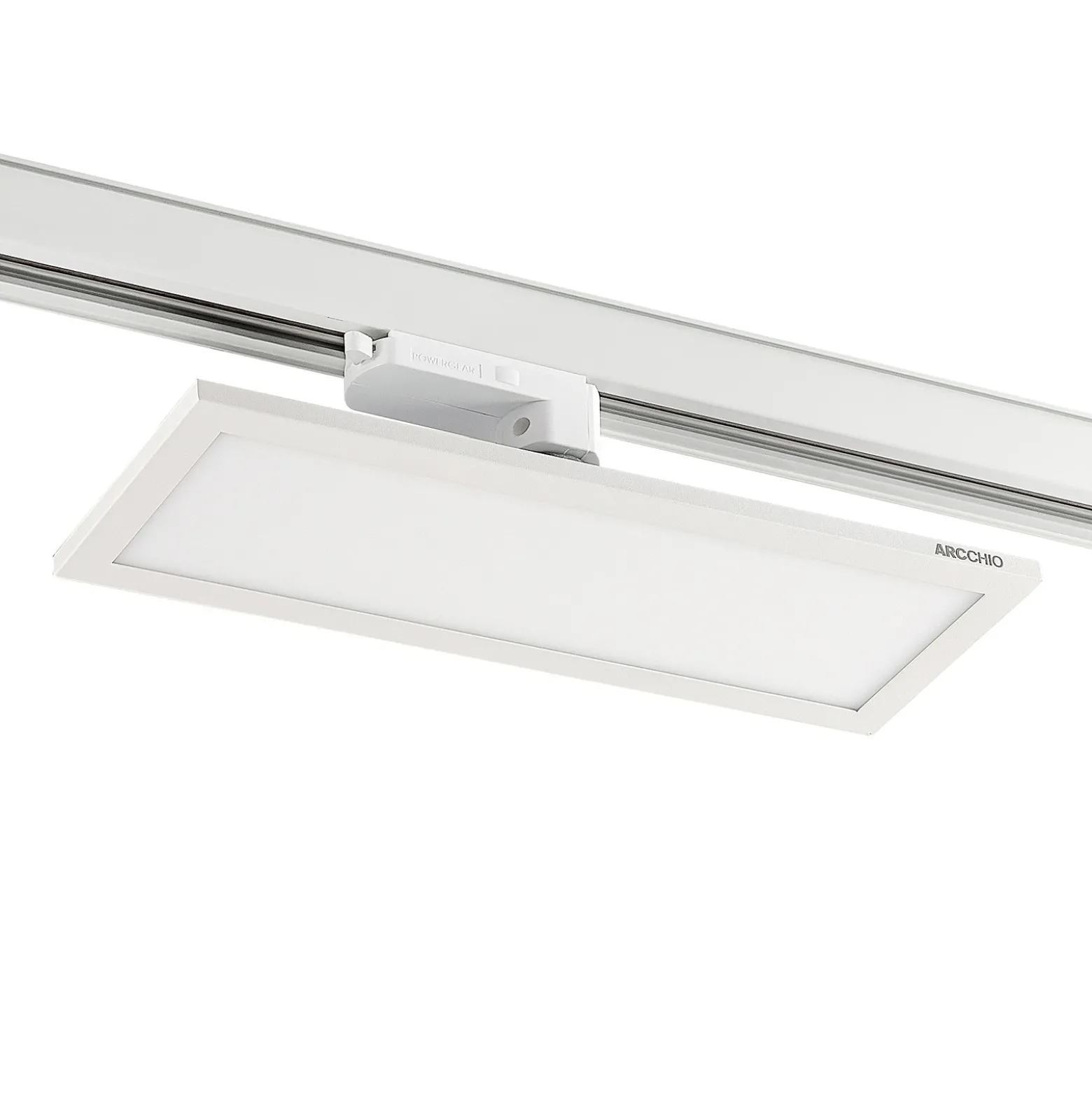 Arcchio Hairis panel LED trifásico blanco 4000 K
