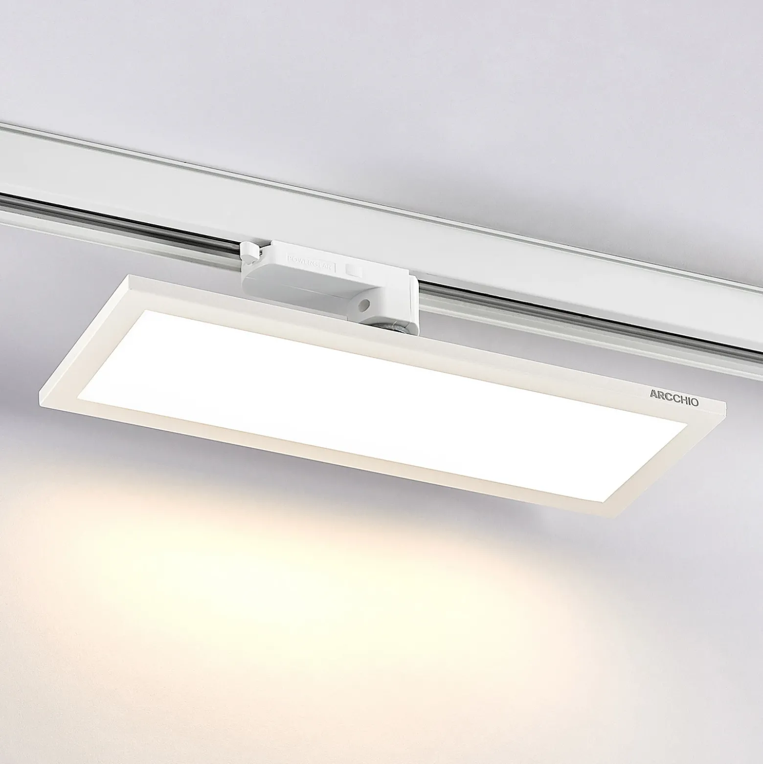 Arcchio Hairis panel LED trifásico blanco 3000 K