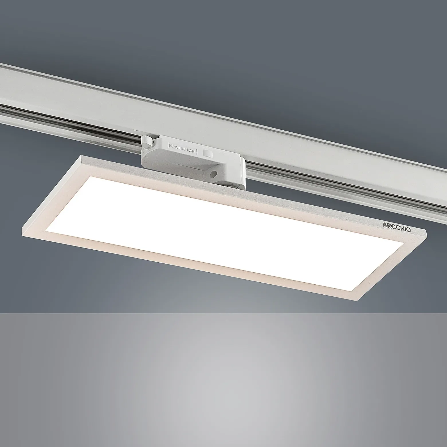 Arcchio Hairis panel LED trifásico blanco 4000 K