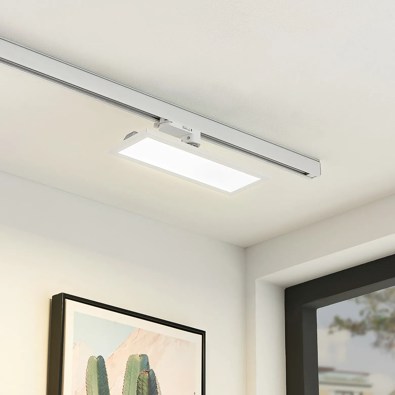 Arcchio Hairis panel LED trifásico blanco 4000 K