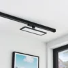 Arcchio Hairis panel LED trifásico, 30 cm, negro, 3000 K