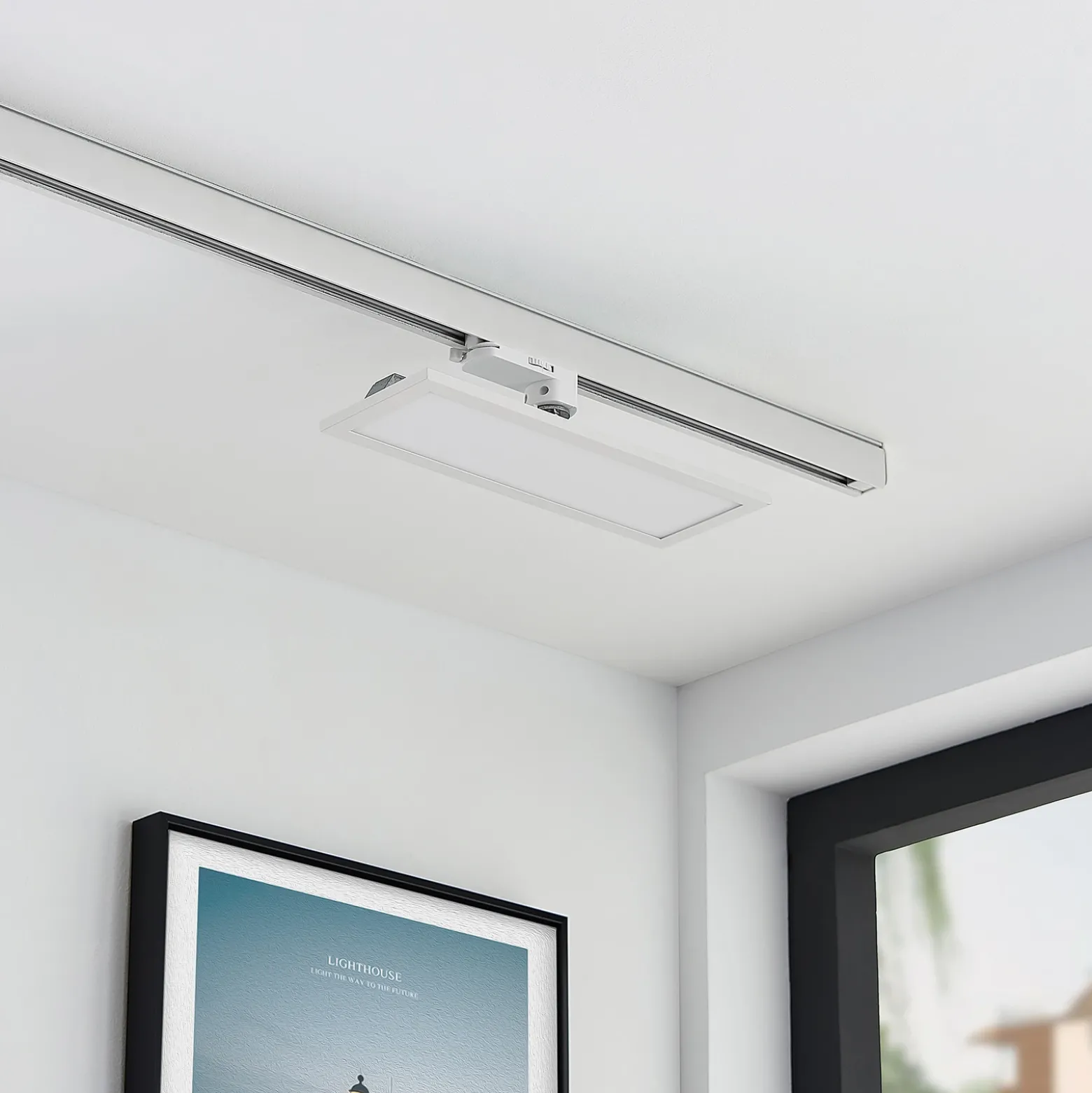 Arcchio Hairis panel LED trifásico blanco 3000 K