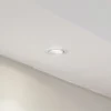Arcchio Harcos downlight LED, blanco, Ø 8 cm, 4.000K