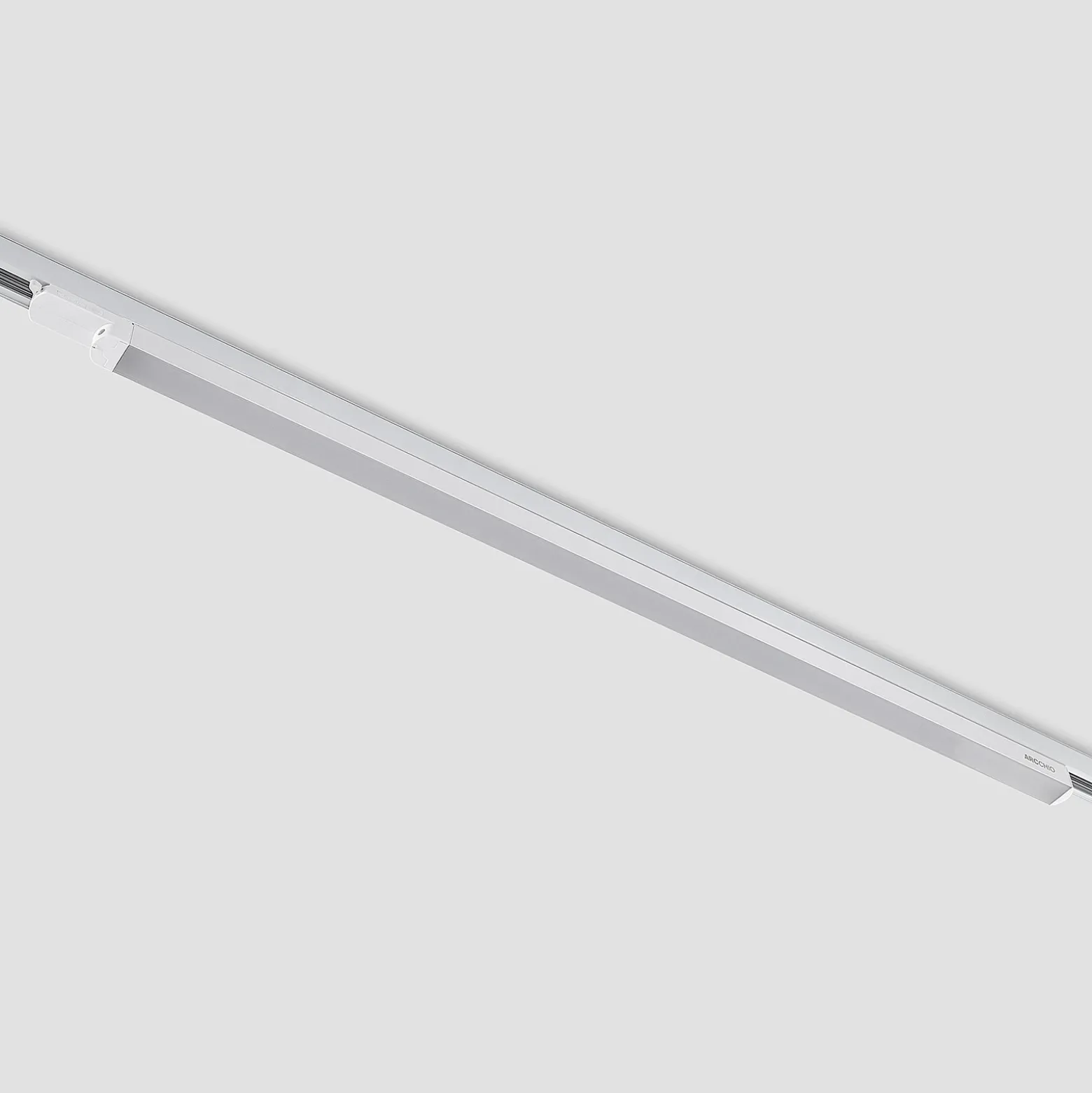 Arcchio Harlow lámpara de riel LED, blanca, 109 cm, 4.000 K