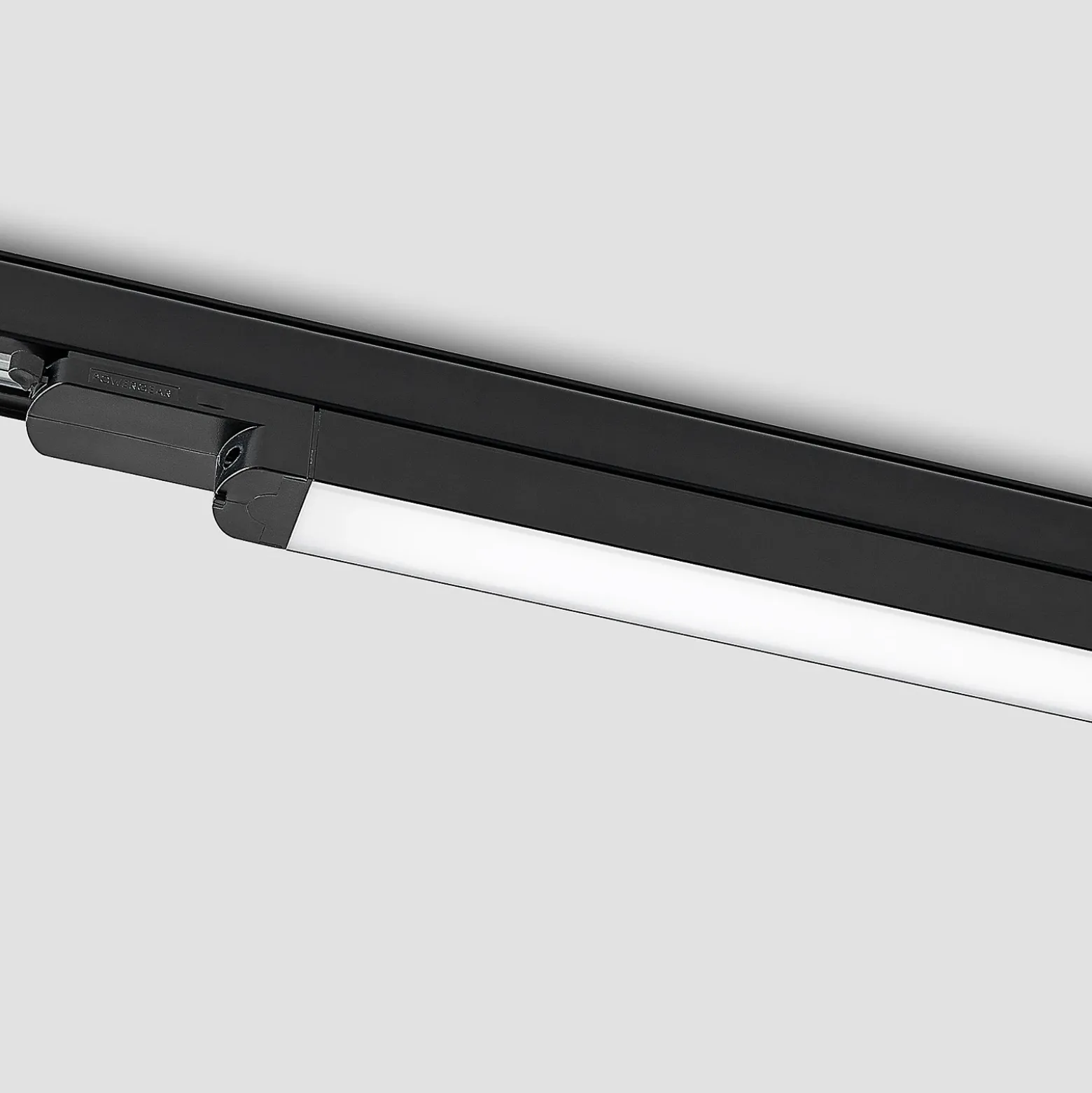 Arcchio Harlow lámpara de riel LED, negra, 69 cm, 4.000 K