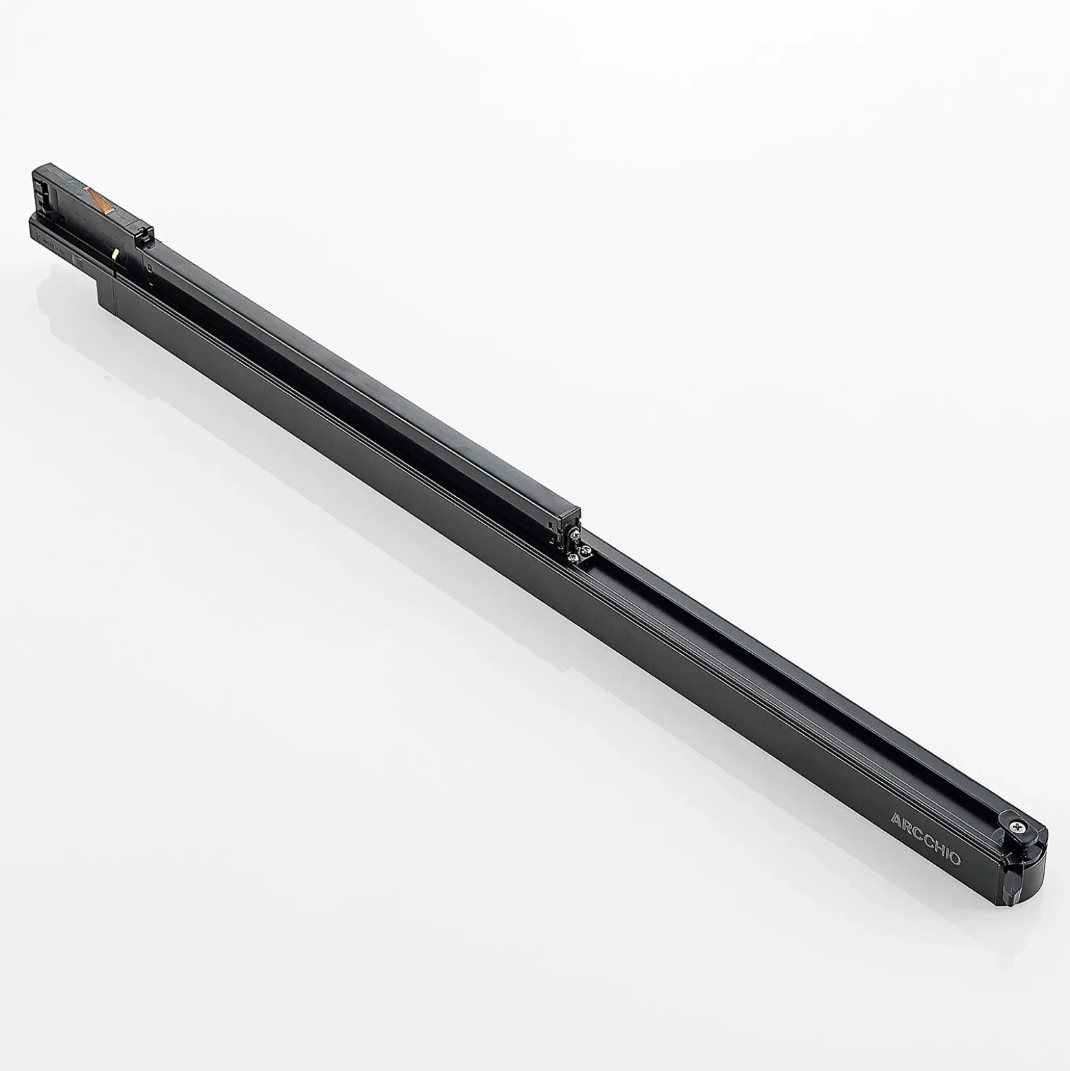 Arcchio Harlow lámpara de riel LED, negra, 69 cm, 4.000 K