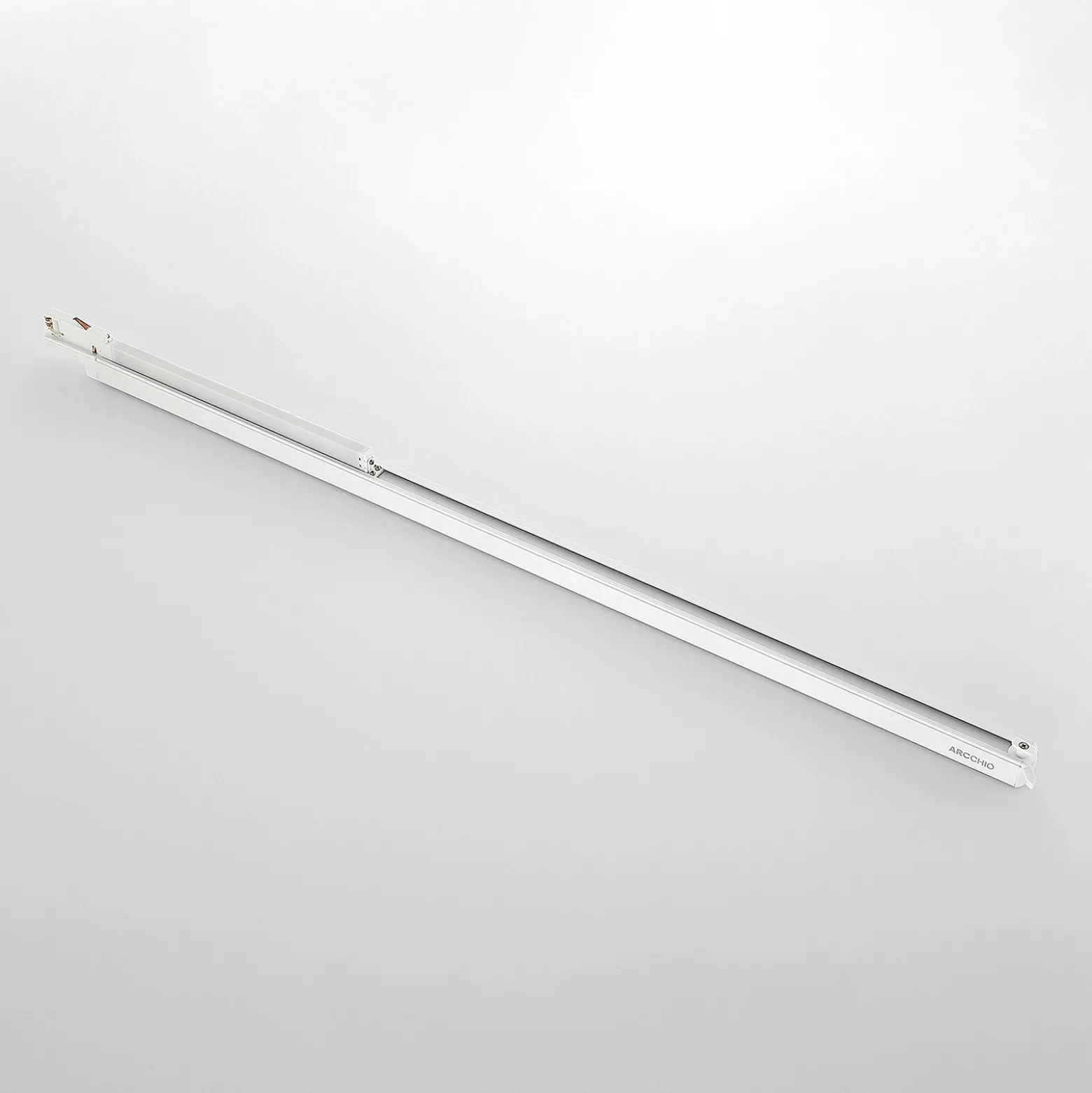 Arcchio Harlow lámpara de riel LED, blanca, 109 cm, 4.000 K