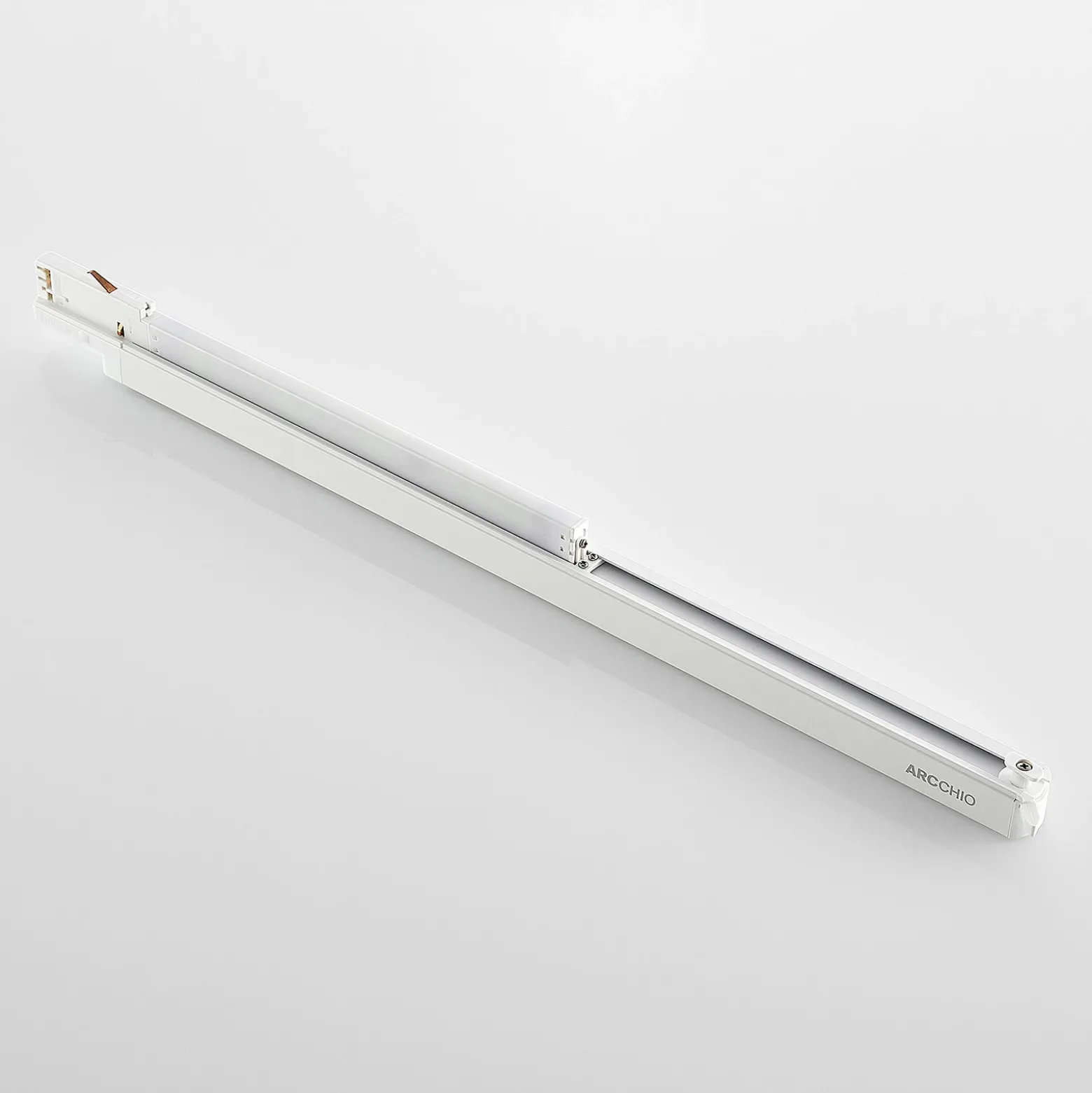 Arcchio Harlow lámpara de riel LED, blanca, 69 cm, 3.000 K