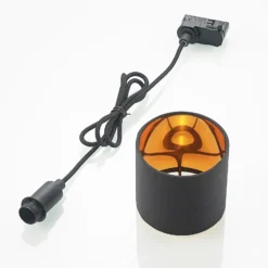 Arcchio Heleni colgante riel oro negro 12cm