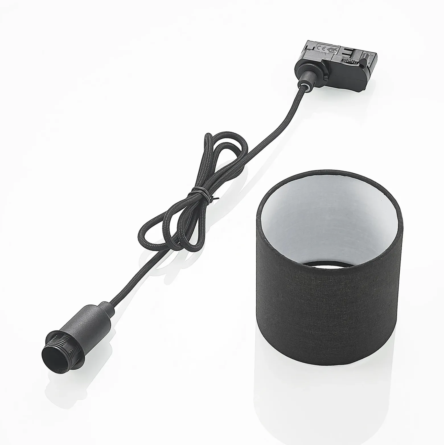 Arcchio Heleni lámpara colgante carril negro 12cm