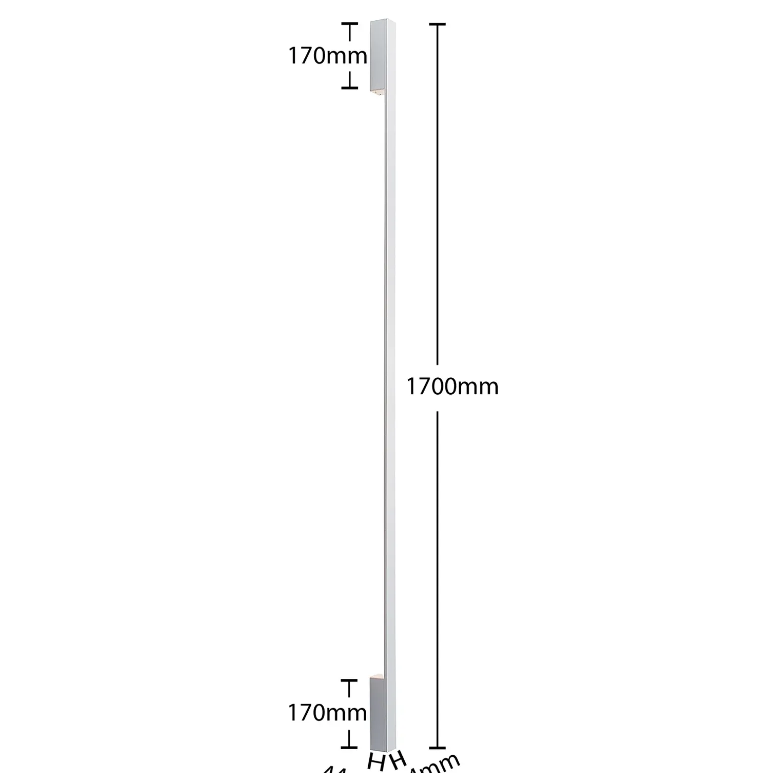Arcchio Ivano LED wall light 170 cm blanco